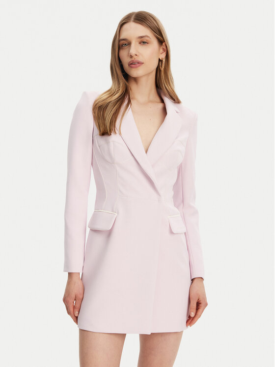 Elisabetta Franchi Elisabetta Franchi Koktélruha AB-734-51E2-V600 Rózsaszín Regular Fit