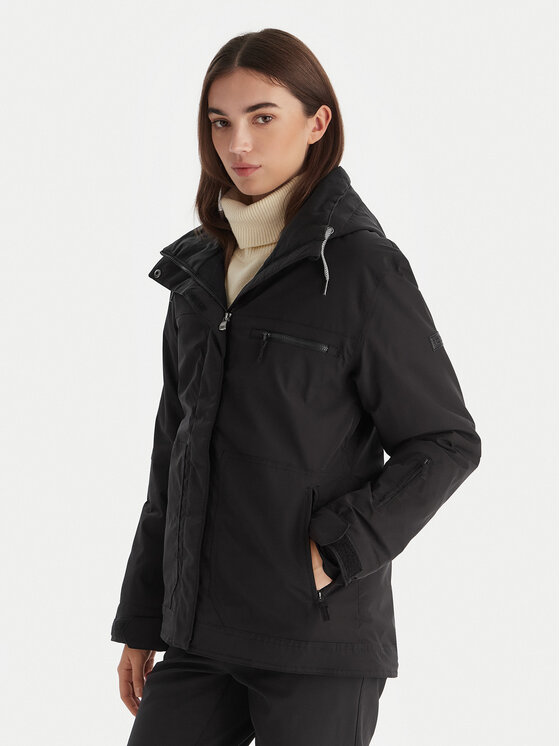 Roxy Geacă de schi ERJTJ03530 Negru Regular Fit