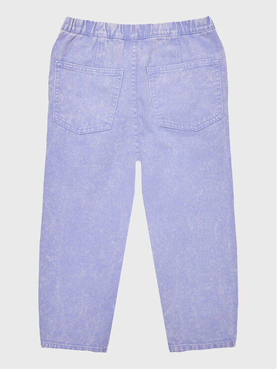 United Colors Of Benetton United Colors Of Benetton Jeansy 4I8BCE01G Fioletowy Relaxed Fit