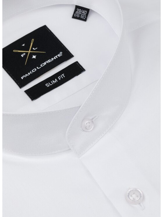 Pako Lorente Pako Lorente Koszula P25SP-1X-054 Biały Slim Fit