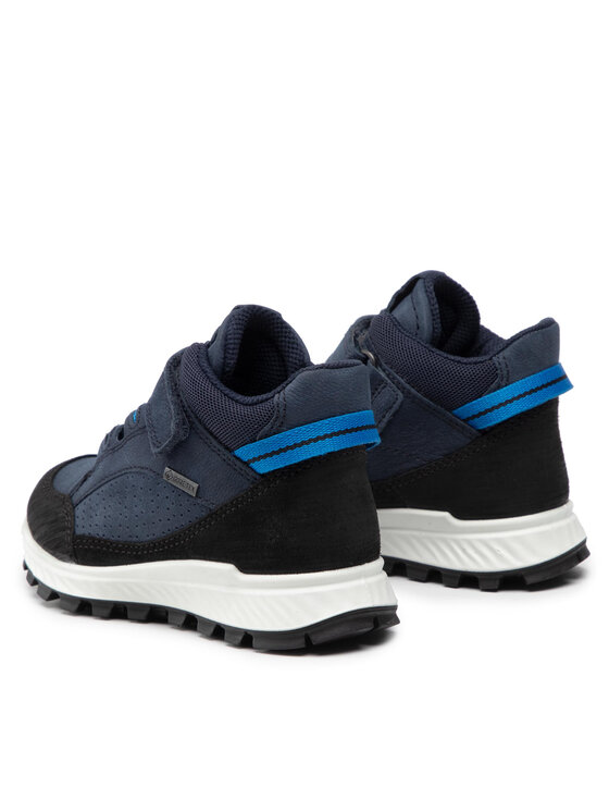 ECCO ECCO Šnurovacia obuv Exostrike Kids GORE-TEX 76194260159 Tmavomodrá