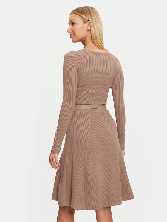 Marciano Guess Marciano Guess Strickkleid Luna 4BGK00 5613Z Beige Regular Fit