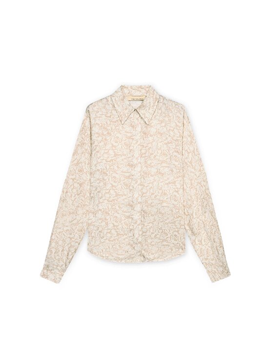 Trussardi Trussardi Koszula 5187A000697N0JC Kremowy Regular Fit