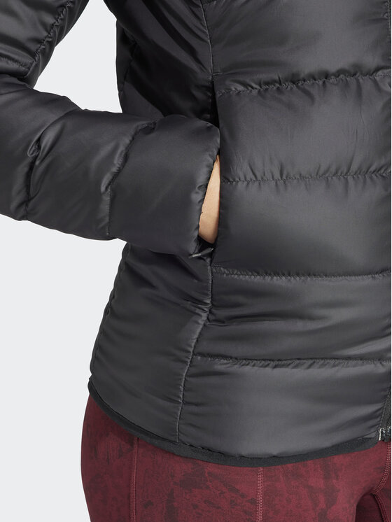 adidas adidas Pūkinė striukė Terrex Multi Light Down IP6034 Juoda Slim Fit