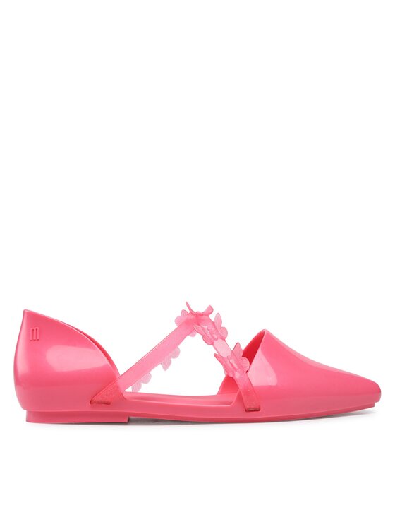 Pantofi Melissa Pointy Striple Fly Ad 33638 Pink AB976