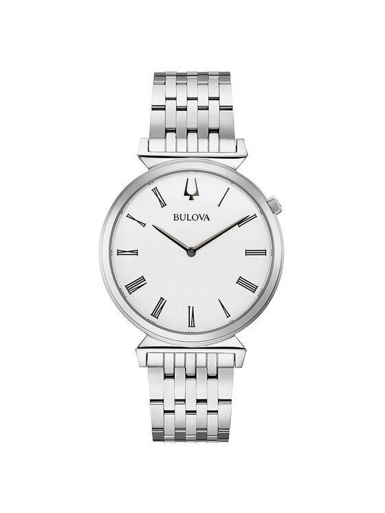Bulova bulova Zegarek 96A232 Srebrny