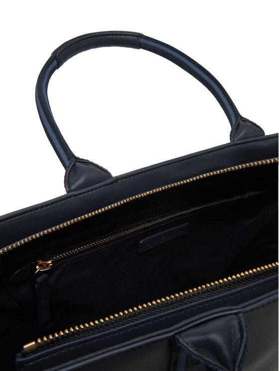Tommy Hilfiger Tommy Hilfiger Torbica Th Logotape Tote AW0AW17198 Tamnoplava