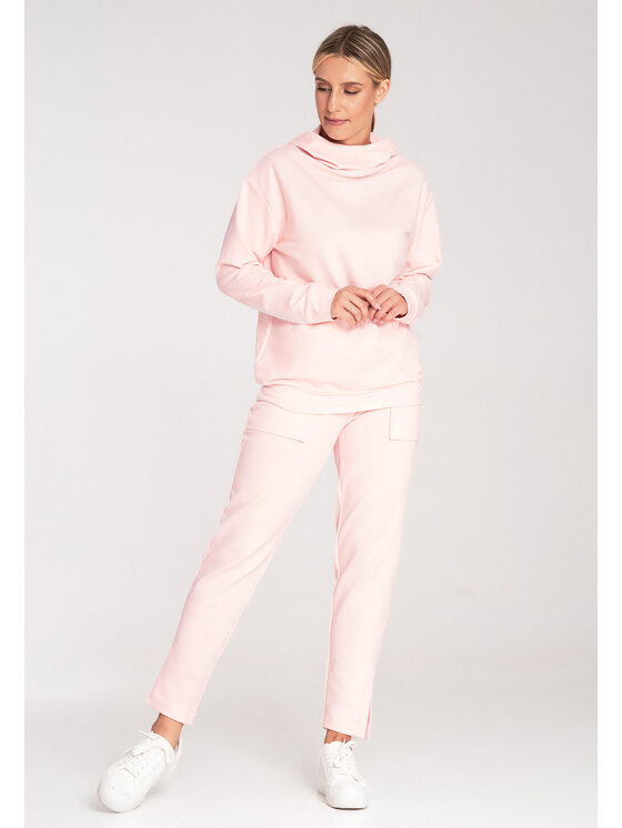 FIGL FIGL Μπλούζα M1034 Ροζ Regular Fit