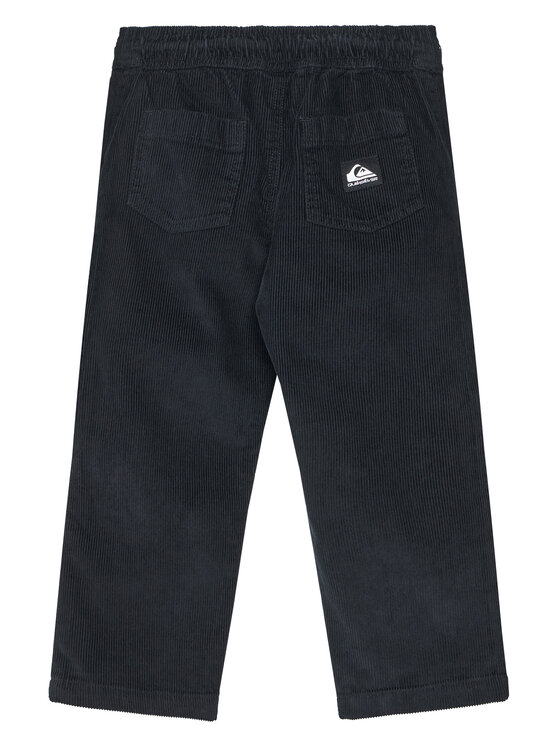 Quiksilver Quiksilver Stoffhose Taxer Cord EQKNP03066 Schwarz Tapered Fit