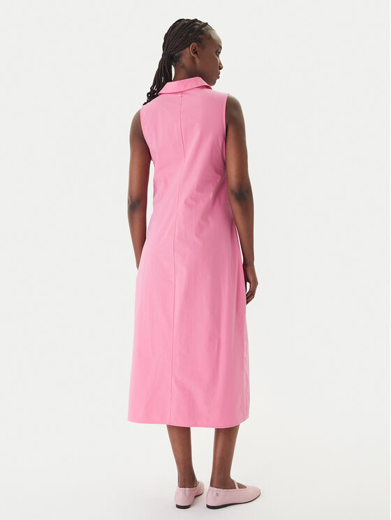 LOLA CASADEMUNT LOLA CASADEMUNT Hemdkleid LS2616085 Rosa Regular Fit