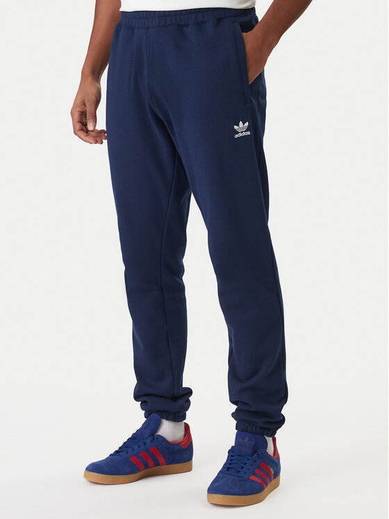 adidas adidas Долнище анцуг Trefoil Essentials JD2423 Тъмносин Slim Fit
