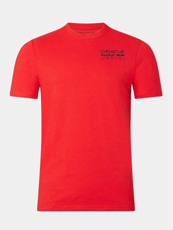Red Bull Racing Red Bull Racing T-Shirt Core Mono Czerwony Regular Fit