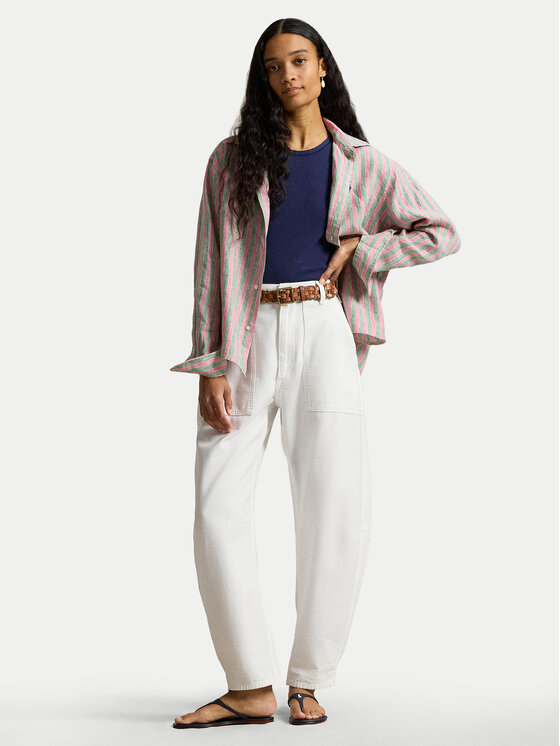 Polo Ralph Lauren Polo Ralph Lauren Košulja 211935130501 Tamnocrvena Relaxed Fit