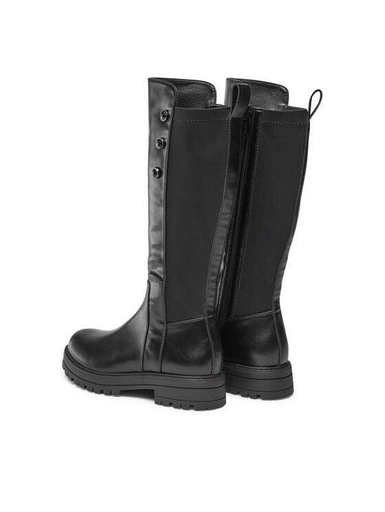 DeeZee DeeZee Kozačky CS2922-15 Černá