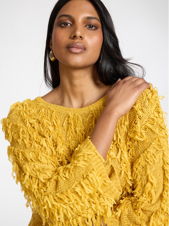 Elena Mirò Elena Mirò Maglione M548E001929N018 Giallo Boxy Fit