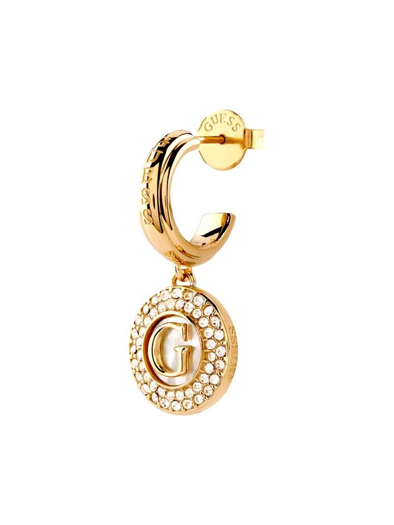 Guess Guess Kolczyki JUBE06204JW Złoty