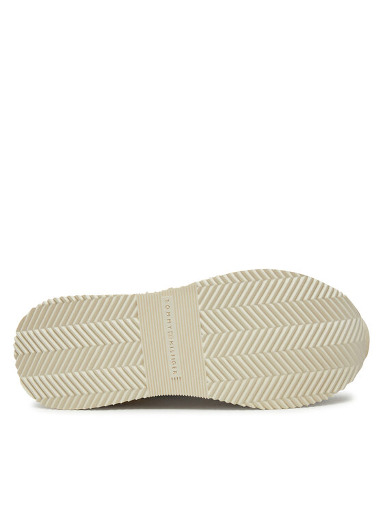 Tommy Hilfiger Tommy Hilfiger Laisvalaikio batai Lux Monogram Runner FW0FW08387 Balta