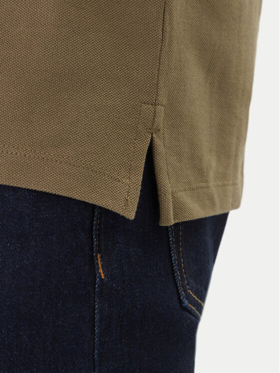 Calvin Klein Jeans Calvin Klein Jeans Тениска с яка и копчета LV040EM269 Розов Regular Fit