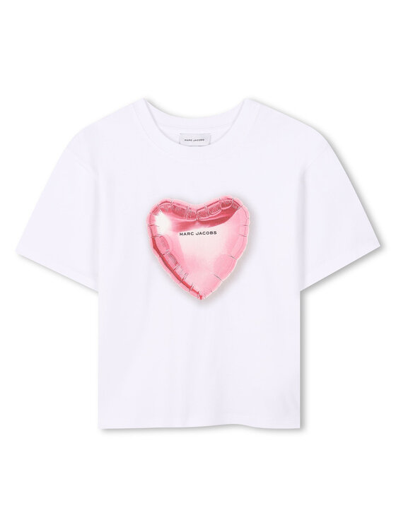 Marc Jacobs Marc Jacobs T-Shirt W60545 Bílá Regular Fit