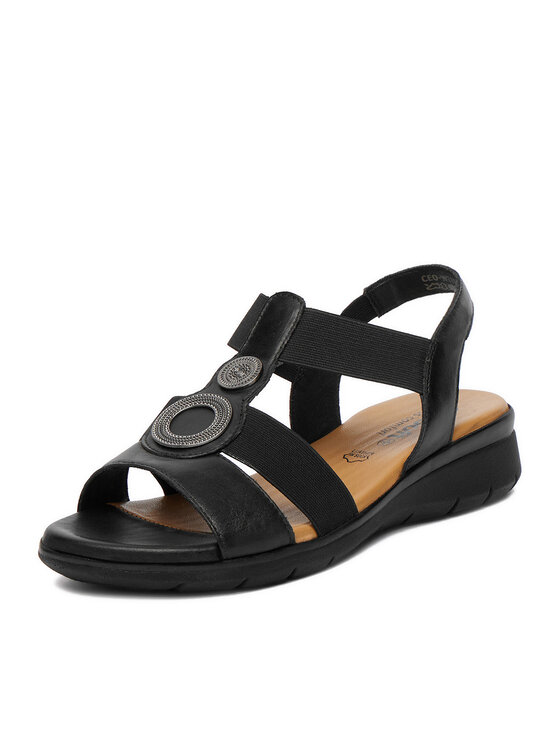 Go Soft Go Soft Sandalen CEO-WI16-INES-07 Schwarz