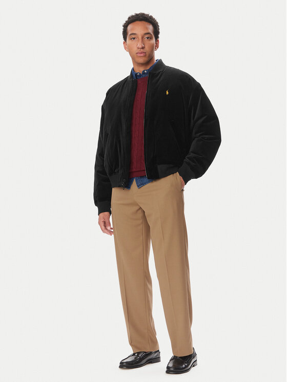 Polo Ralph Lauren Polo Ralph Lauren Μπόμπερ μπουφάν 710B26721001 Μαύρο Regular Fit