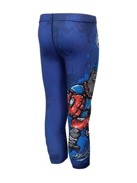 PITBULL PITBULL Legginsy Legginsy Niebieski