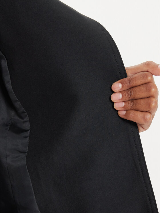 Morgan Morgan Trench 242-GZIMA Crna Slim Fit