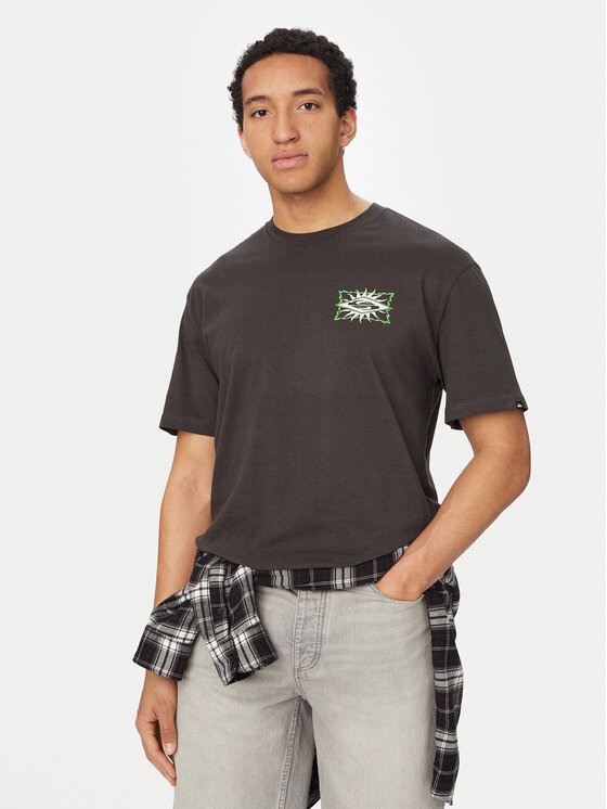 Quiksilver Quiksilver Tricou EV Starfish Stamp EQYZT08284 Negru Regular Fit