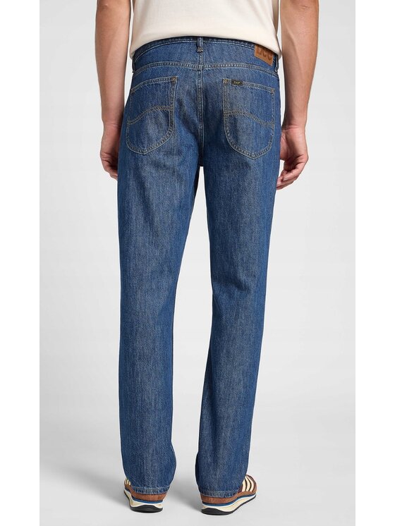 Lee Lee Jeansy West Niebieski Relaxed Fit