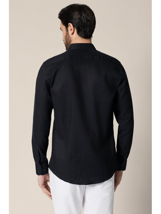Lancerto Lancerto Koszula Jacinta KO073126000032 Czarny Regular Fit