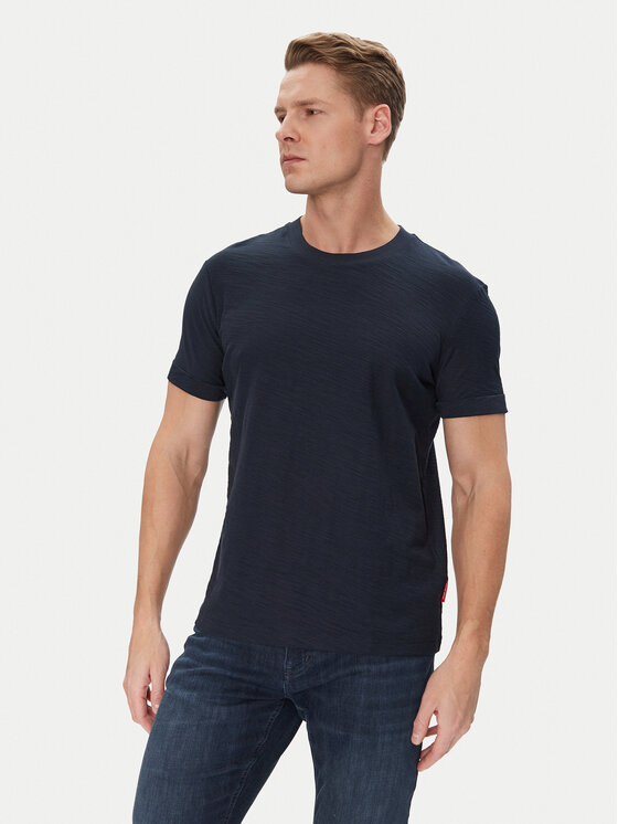 JOOP! Jeans JOOP! Jeans T-Shirt 15 JJJ-34Alon 30045672 Granatowy Modern Fit