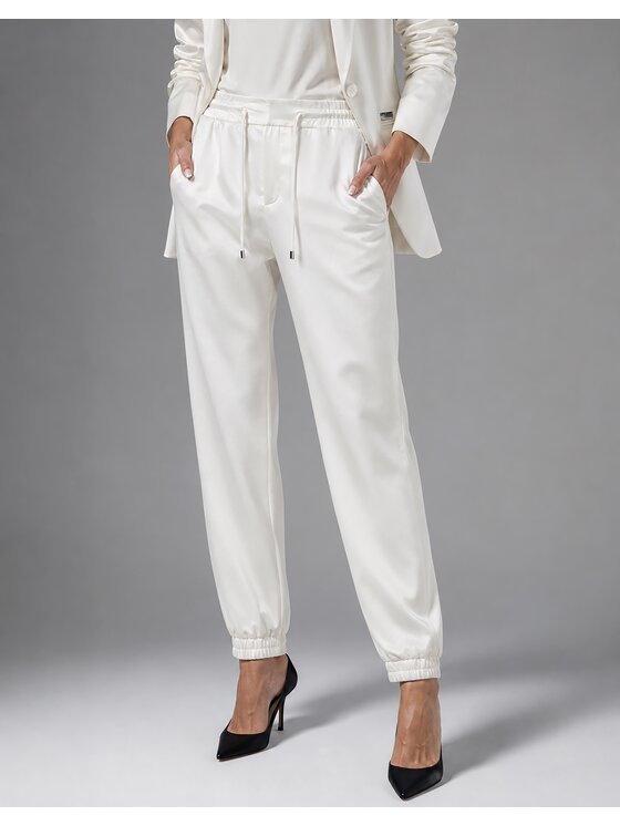 PHILIPP PLEIN PHILIPP PLEIN Cargo nohavice 31568 Biela Cargo Fit