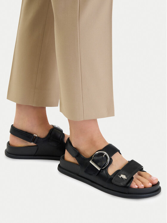 U.S. Polo Assn. Sandale EO-EDITH001W/6Y1 Negru