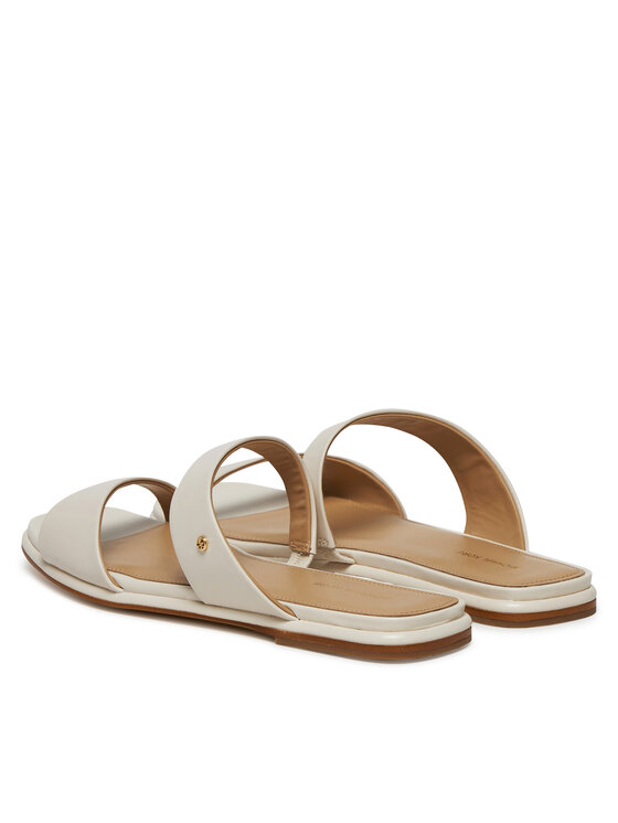 MICHAEL Michael Kors MICHAEL Michael Kors Şlapi Jaida 40S5JDFS1L Écru