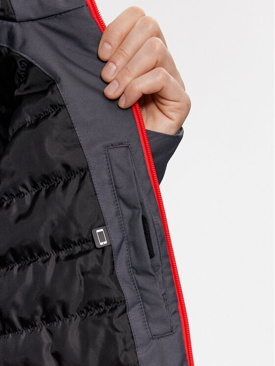 4F 4F Skijacke 4FAW23TTJAM305 Grau Regular Fit