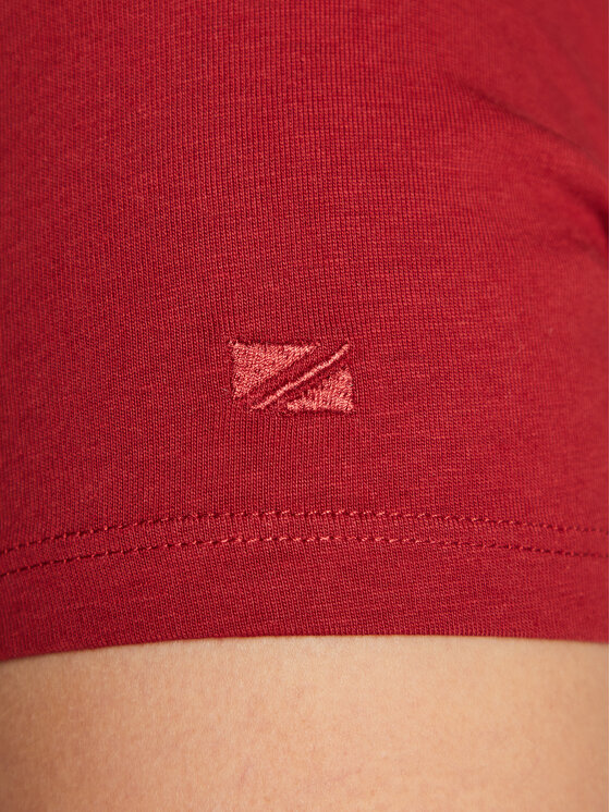 Pepe Jeans Pepe Jeans T-Shirt Corine PL505305 Czerwony Regular Fit