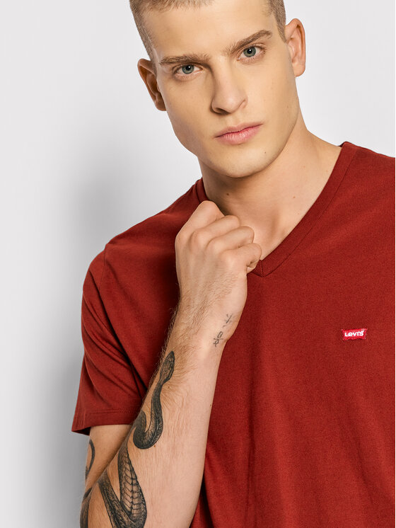 Levi's® Levi's® Póló Original Housemark 85641-0019 Piros Standard Fit