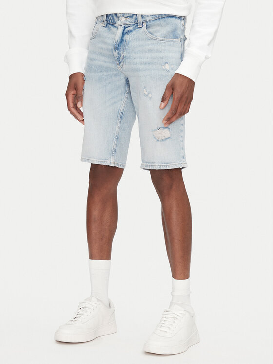 Tommy Jeans Tommy Jeans Farmer rövidnadrág Ronnie DM0DM21300 Kék Regular Fit