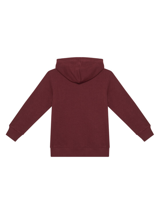 United Colors Of Benetton United Colors Of Benetton Bluza 32N4C204U Bordowy Regular Fit