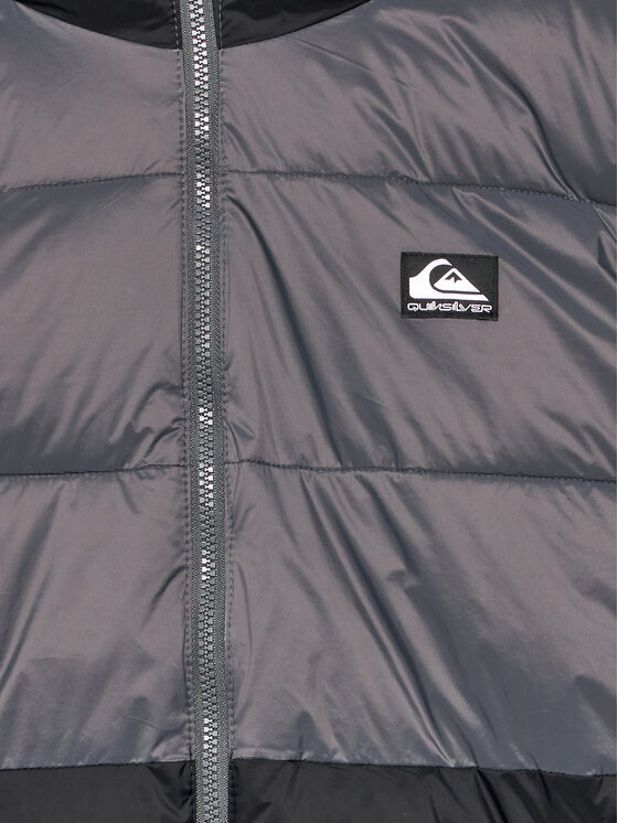 Quiksilver Quiksilver Pūkinė striukė Wolfs EQBJK03277 Pilka Regular Fit