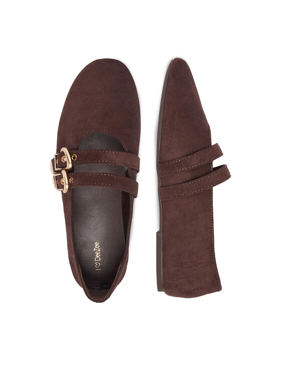 DeeZee DeeZee Baleriny CEO-HY82405-1 Brązowy