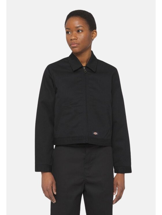 Dickies Dickies Giacca di transizione LINED EISENHOWER CROP DK0A4Z23 Nero Cropp Fit