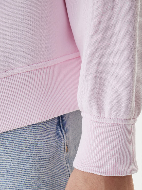Tommy Jeans Tommy Jeans Felpa Badge DW0DW17325 Rosa Boxy Fit