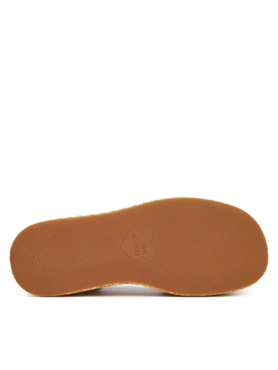 LOVE MOSCHINO LOVE MOSCHINO Sandały JA16127I0OJR610B Beżowy