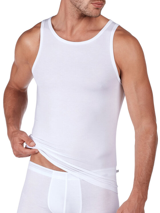 Huber Huber T-Shirt 112586 Biały Slim Fit