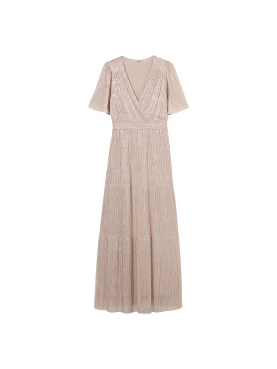 Oltre Oltre Abito da sera 7025J000848N006 Rosa A-Line Fit