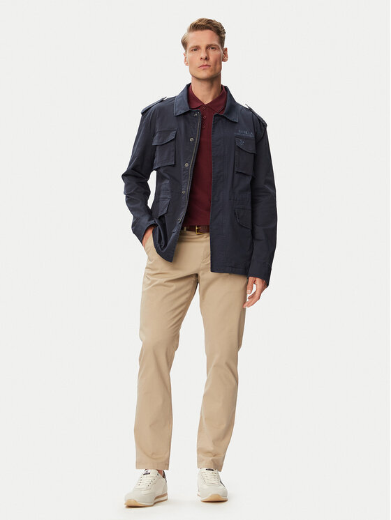 Beverly Hills Polo Club Beverly Hills Polo Club Prechodná bunda P-SS26M-JK0197-0298 Tmavomodrá Regular Fit