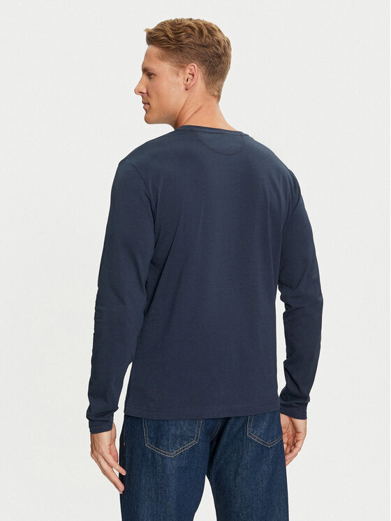 La Martina La Martina T-Shirt ZMRG30 JS342 Granatowy Regular Fit