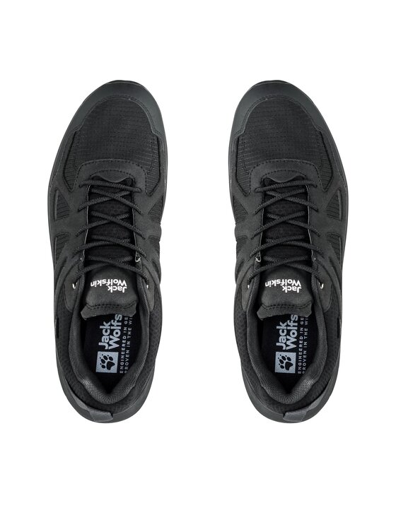 Jack Wolfskin Jack Wolfskin Bakancs Woodland 2 Texapore Low 4051271 Fekete