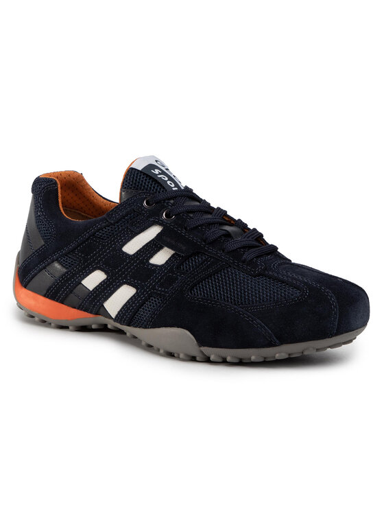 Geox Geox Īsi apavi U Snake K U4207K 02214 C4002 Tumši zils